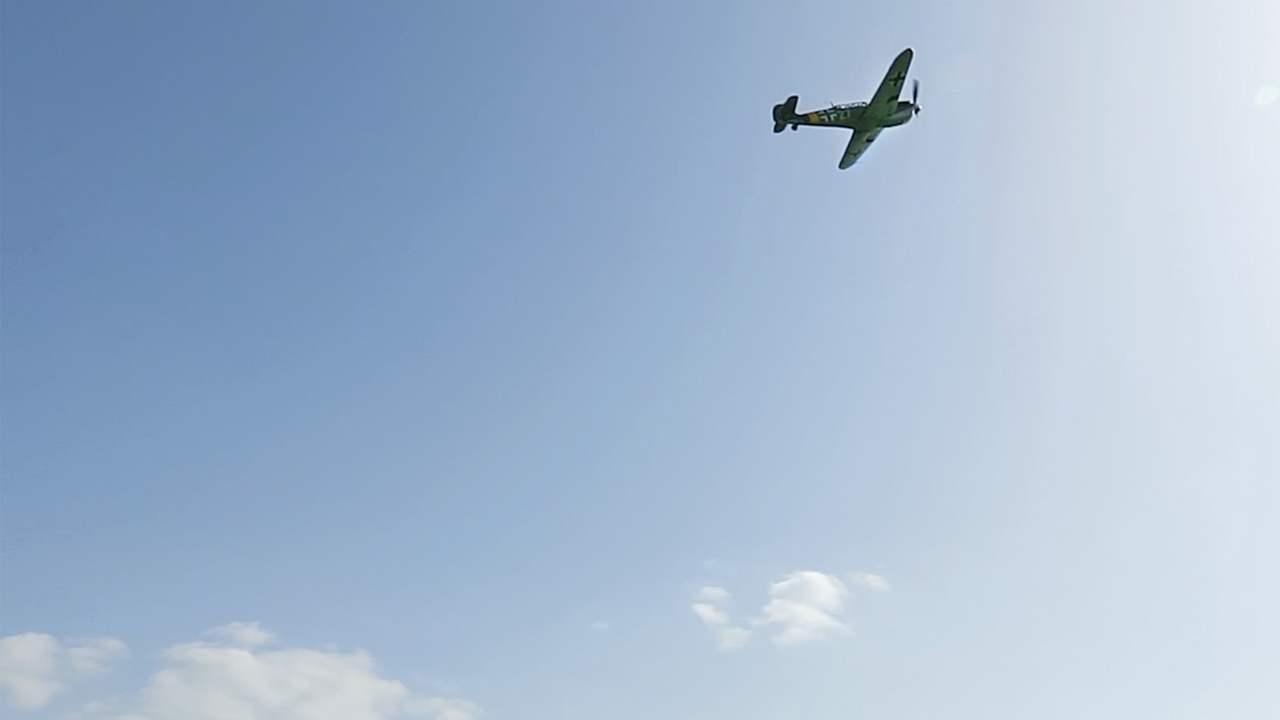  FILM 2 - Me 109 G12 - TRANSFER NACH MANCHING 