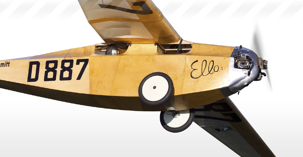 M 17 Messerschmitt Flugzeug