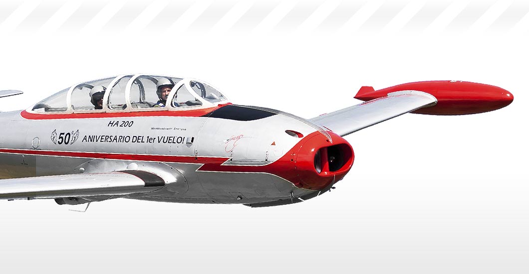 HA 200 Messerschmitt Flugzeug